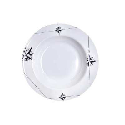 Marine Business Northwind decorated deep plate 22,5mm 6pcs MT5801202