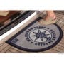 Tappeto antiscivolo 70x50cm Round Board Blue MT5801901-20%