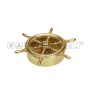 Posacenere in Ottone lucido a forma di Timone 190mm MT5807019-10%