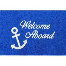 Welcome Aboard mat Blue 40x60cm N20215505721