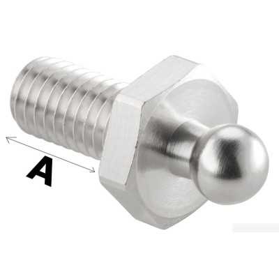 Bottone Loxx ottone cromato Maschio con vite e dado N20543002722-5%