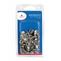 Snap fasteners made of stainless steel 15 pieces N20543003382