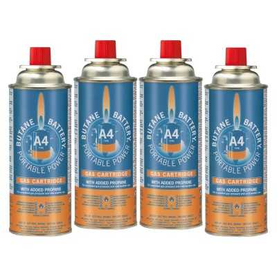 Kit 4 bombolette gas butano 220grx4 per fornello portatile N41217204892-28%
