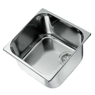 Lavello rettangolare inox 325x350x150mm Senza piletta N43537204896-18%