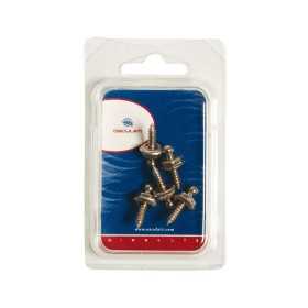 Loxx male self-tapping snap fasteners 5 piece Blister pack OS1044150