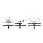 Loxx male snap fasteners + plate 5 piece blister pack OS1044350