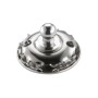 Loxx stainless steel male snap fasteners with knurled ring 100 piece pack OS1044410