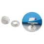 Perfix snap fastener White colour 100 piece pack OS1044601