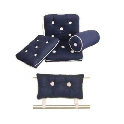 Cuscino in Cotone Impermeabile Tipo Semplice 430x350mm Blu OS2443011-18%