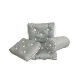 Cuscino in Cotone Impermeabile Tipo Semplice 430x350mm Grigio OS2443016-18%