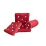 Cuscino in Cotone Impermeabile Tipo con Schienale 430x750mm Bordeaux OS2443023-18%