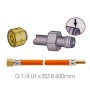 Tubo G con filetto 1/4 LH per RST 8 per Lunghezza 600mm OS5001325-18%