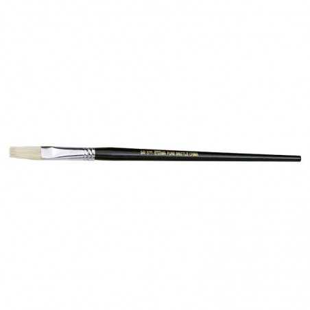 Pennello Belle Arti piatto S. 577 Numero 8 in pura setola e manico legno 470COL918-0%