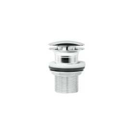 Chromed brass drain outlet L.75mm Thread 1-1/4 OS5018697