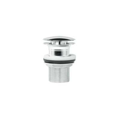 Chromed brass drain outlet L.75mm Thread 1-1/4 OS5018697