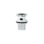 Chromed brass drain outlet L.75mm Thread 1-1/4 OS5018697