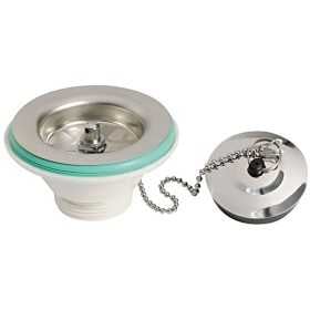 Straight drain outlet Thread 1-1/4 Grating 70mm OS5018699