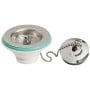 Straight drain outlet Thread 1-1/4 Grating 70mm OS5018699