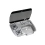 DOMETIC SMEV stainless steel hob 2 Burners Right skin 600x445x146mm OS5080341