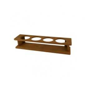 Porta bicchieri teak N4 425x87x90mm Ø72mm OS7160212-18%