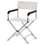 Sedia pieghevole Director poliestere Bianca 73x55xh10cm OS4835317-18%