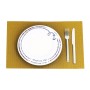 Anti-skid set tablemat sand colour 4 mats + 4 coasters OS4846001
