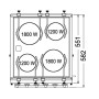 TECHIMPEX Horizon electric kitchen with oven OS5039004