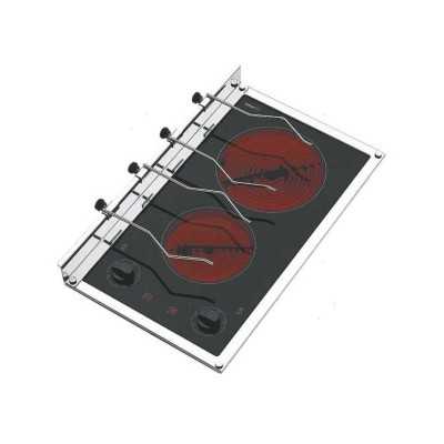 Pot holder for Electric hob unit Techimpex 220V Linosa 1200+1700W MT1504207