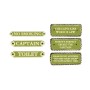 TOILET plate 16x3,2cm OS3252503