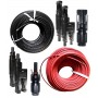 Kit di connessione MC4 Cavo 4mmq x 3 Pannello Solare CB307KITCONN3C-0%