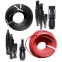 Kit di connessione MC4 Cavo 6mmq x 3 Pannello Solare CB307KITCONN3C10MT-0%