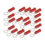 100PZ Terminale rosso occhio per Cavo 0,25:1,5mmq Vite 5mm RF-M ML24527562-100-0%