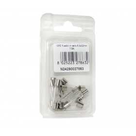 Kit 10 Fusibili in vetro 7.5A 6.3x32mm per strumentazione N24290027863-0%