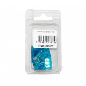 Kit 10 Fusibili lamellari 15A per Auto Camper Moto Scooter N24290027875-0%