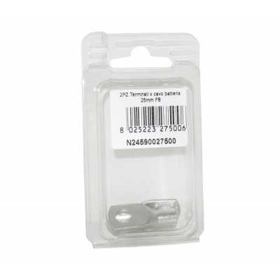 Set 2 Battery Cable Terminals 25mmq Hole 8mm N24590027500