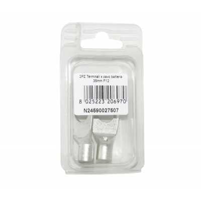 Set 2 Battery Cable Terminals 35mmq Hole 12mm N24590027507