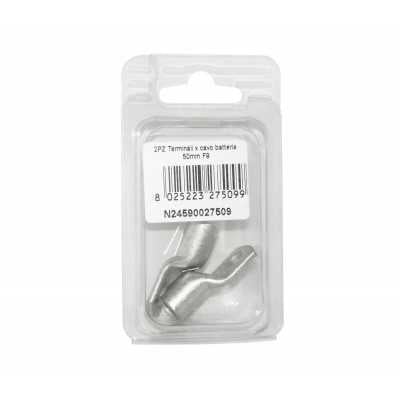 Set 2 Battery Cable Terminals Cable 50mmq Hole 8mm N24590027509