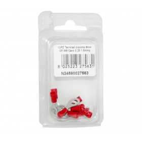 RF-M6 Red terminal with eye for copper cable 0.25:1.5mmq 10PCS N24590027563