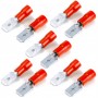 Faston Maschio Rosso Linguetta 6,35x0,8mm Cavo 0.25:1.5mmq 10PZ N24599927600-0%