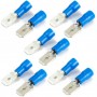 Faston Maschio Blu Linguetta 6.35x0.8mm Cavo 1.5:2.5mmq 10PZ N24599927601-0%