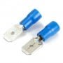 Faston Maschio Blu Linguetta 6.35x0.8mm Cavo 1.5:2.5mmq 10PZ N24599927601-0%