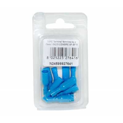 Terminali Femmina Blu per Cavo 1.5-2.5 10PZ N24599927641-0%