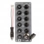 Electric control panel 5 switches + lighter plug N50423701116