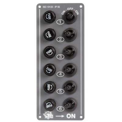 Electric control panel 6 switches N50423701118