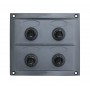 Pannello elettrico in ABS 4 Interruttori N50423727727-10%