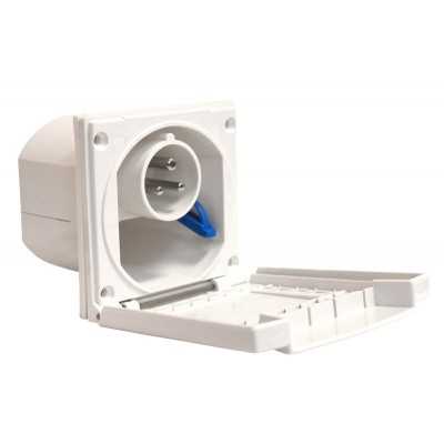 Power inlet CEE with cover 240V 16A N50523521030