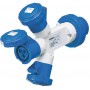 Adattatore Spina Tripla 3 Presa Industriale CEE 220V IP44 N50523527254-0%