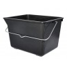Plastic paint bucket Black Capacity 8lt N714478COL987