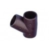 60° Nylon T-fitting for Rails D.22 mm LZ44052