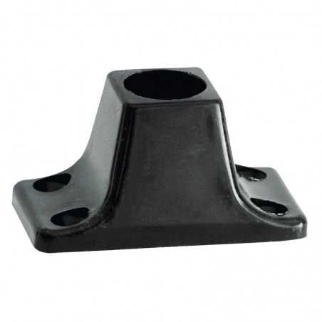 Nylon base at 90° for handrails with tube Ø22mm 74x39mm N60840500596